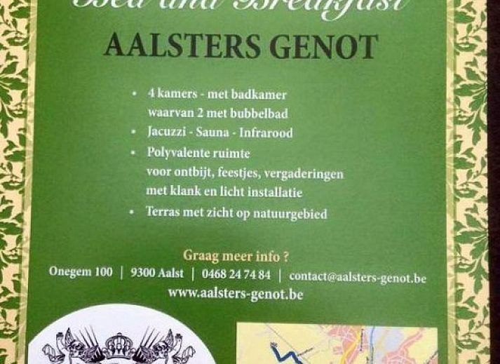 Guest house 020210 • Bed and Breakfast East Flanders • Aalsters genot 