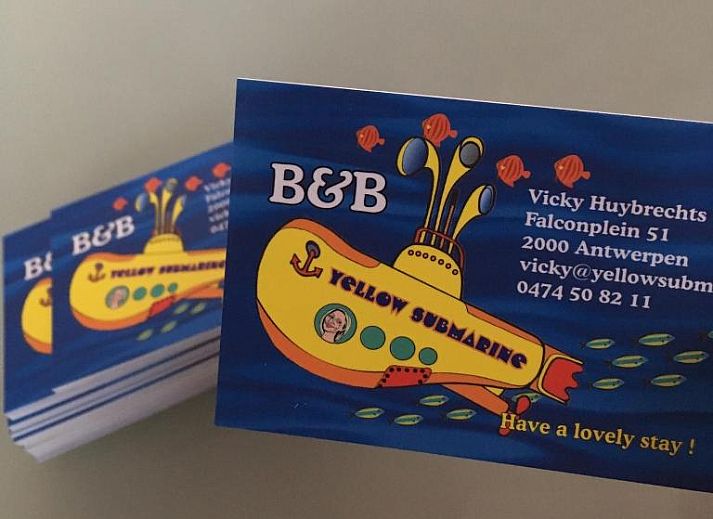 Guest house 010463 - Bed and Breakfast Antwerp - B&B Yellow Submarine