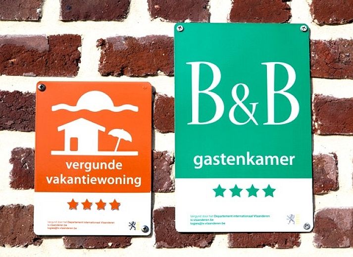 Aussenansicht der Fruehstueckspension "Fruithoeve", Tongeren, Limburg, Belgien.