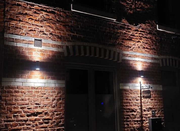 Cozy reading corner in B&B Viator Tongeren, Limburg with wine and plants for a relaxing stay.