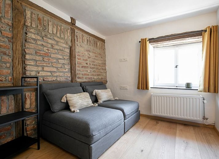 Verfrissende drankenhoek met huisgemaakte limonade in Vakantiehuisje in Stoumont, Ardennen.