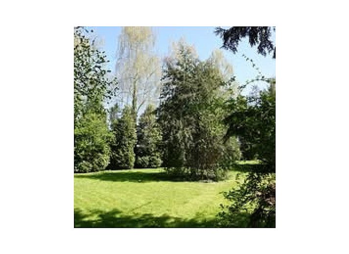 Geniessen Sie den ruhigen Garten von Le Grand Jardin, Bed & Breakfast in Neufchateau, mit grosszuegigen Sitzgelegenheiten und gruener Umgebung.