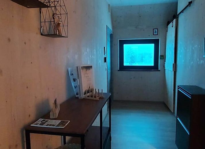 Collage van Huisje in Tailles, bed and breakfast in de Ardennen, met diverse kamers en prachtige omgeving.