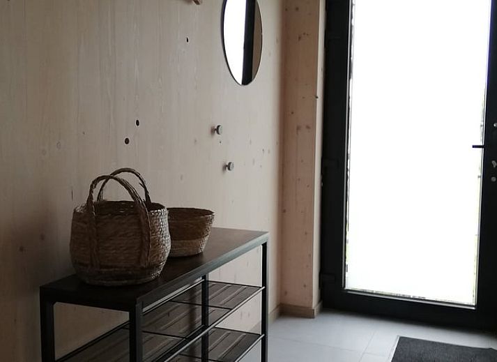 Luchtfoto van Huisje in Tailles, bed and breakfast in de groene landschappen van de Ardennen, Luxemburg, Belgie.