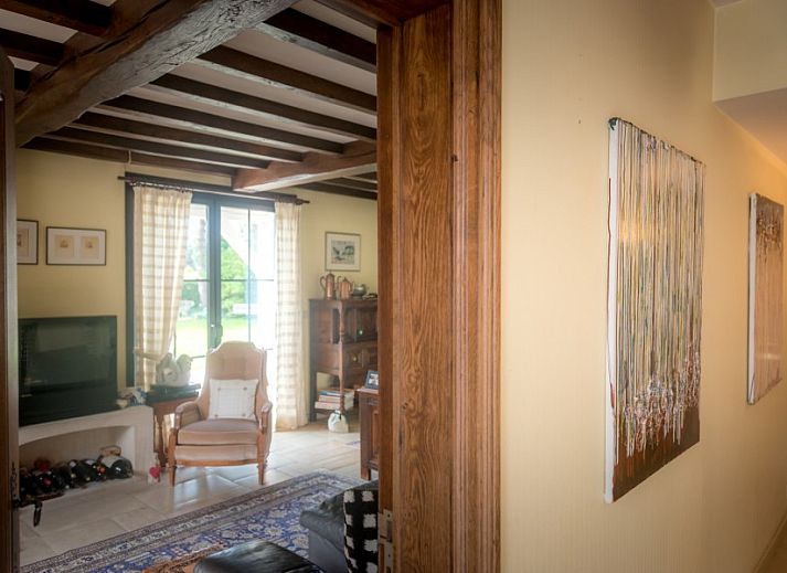 Zufahrtsstrasse zum B & B YACA, einer ruhigen Fruehstueckspension in De Haan an der belgischen Kueste.