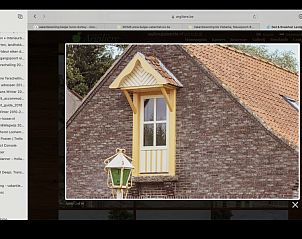 Sfeervol dakkapel op Landgoed Argiliere, bed and breakfast in het pittoreske Poperinge, West-Vlaanderen.