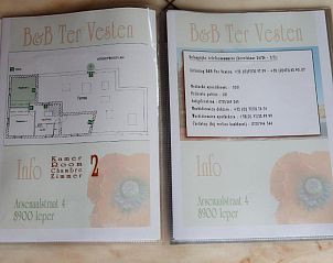 Verblijf 020130 - Bed and breakfast West-Vlaanderen - B&B Ter Vesten