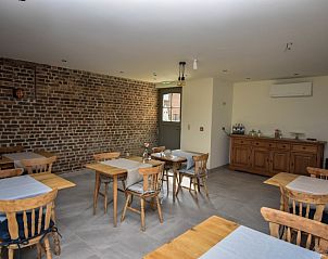 Gezellige eetruimte bij B&B De Bloesem in Tongeren, Limburg, Belgi, bed and breakfast.