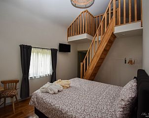 Slaapkamer met vide in B&B De Bloesem in Tongeren, Limburg, Belgi, bed and breakfast.